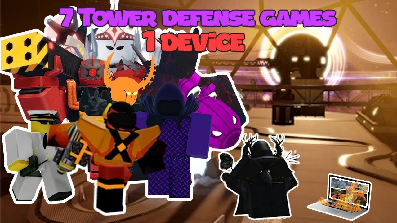 Beating 7 different Tower Defense games on a Single Device