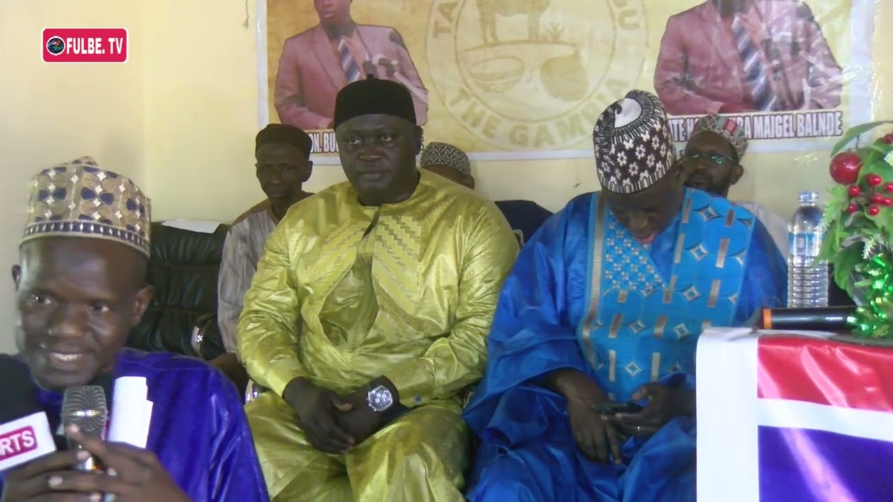 YEEWTERE GOVERNOR SAMBA BAH E MINISTER DEMBA SABALY TO FINA TAWA TABITAL PULAAGU BASSE MANSAJANG 202