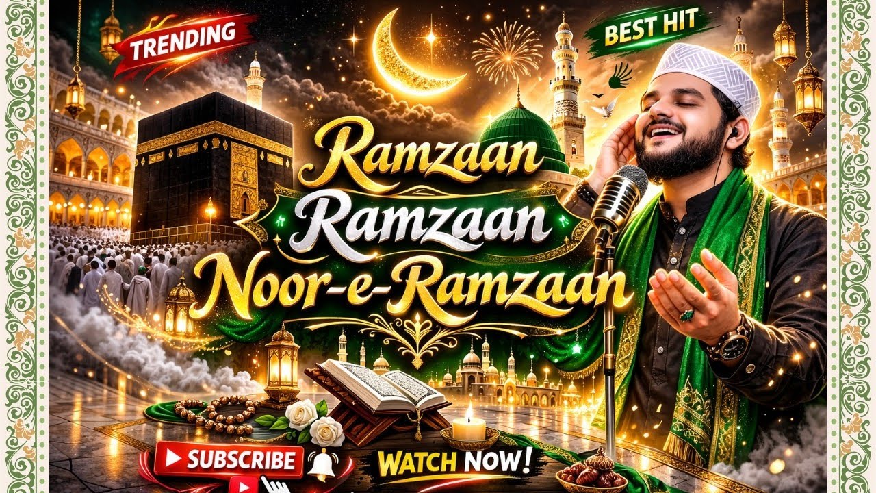 Ramzan Ramzan Noor-e-Ramzan | Beautiful Ramadan Naat Nasheed 2026 | Best Ramzan Kalam