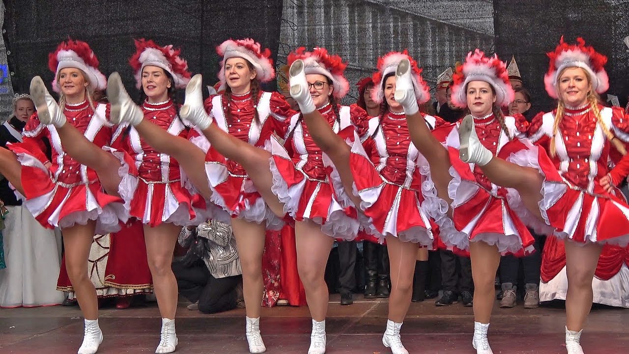 Funkengarde von Rot Weiß Halle
