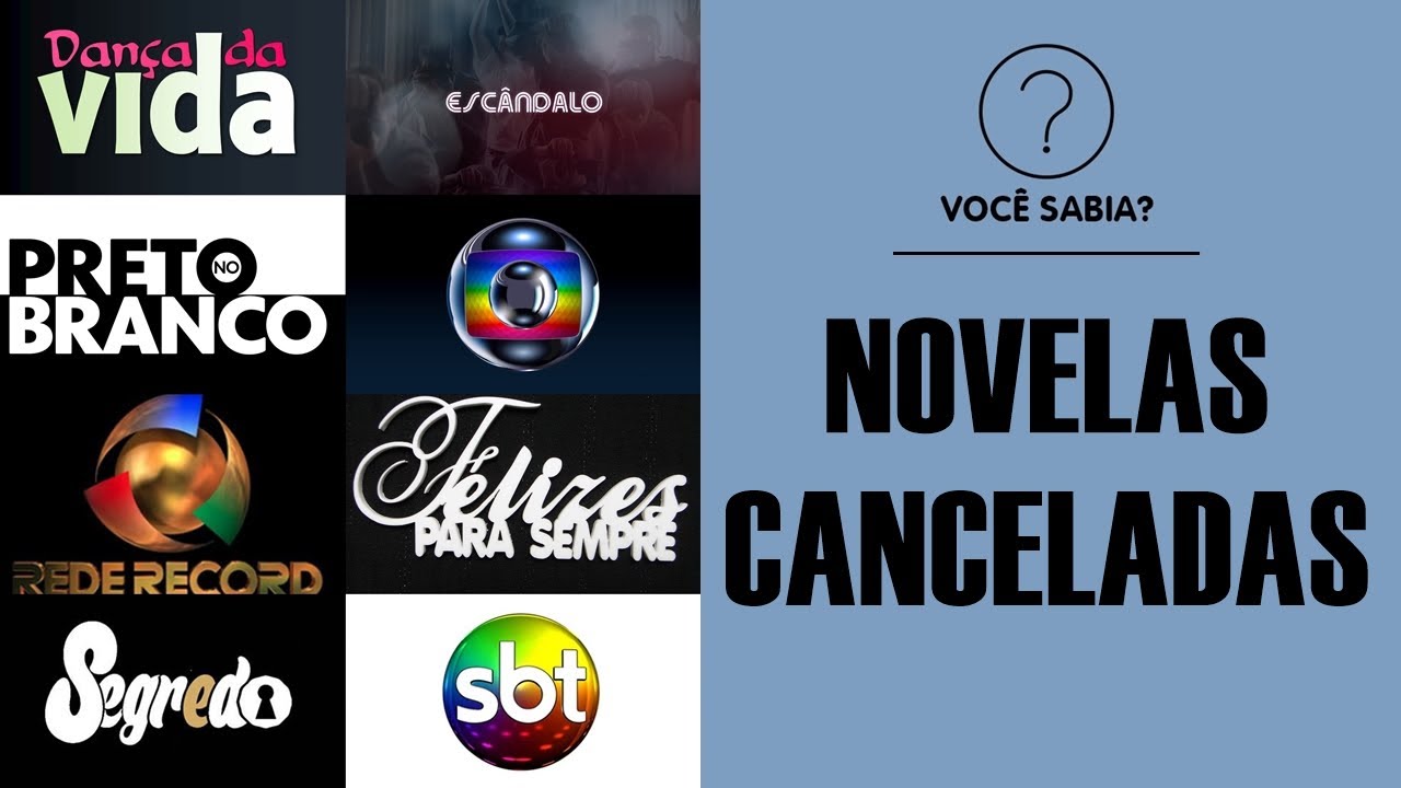 Voc&ecirc; Sabia? #3 | NOVELAS que foram CANCELADAS!