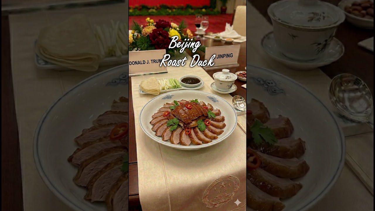 Ever wondered what a State Banquet at the Great Hall of the People looks like?