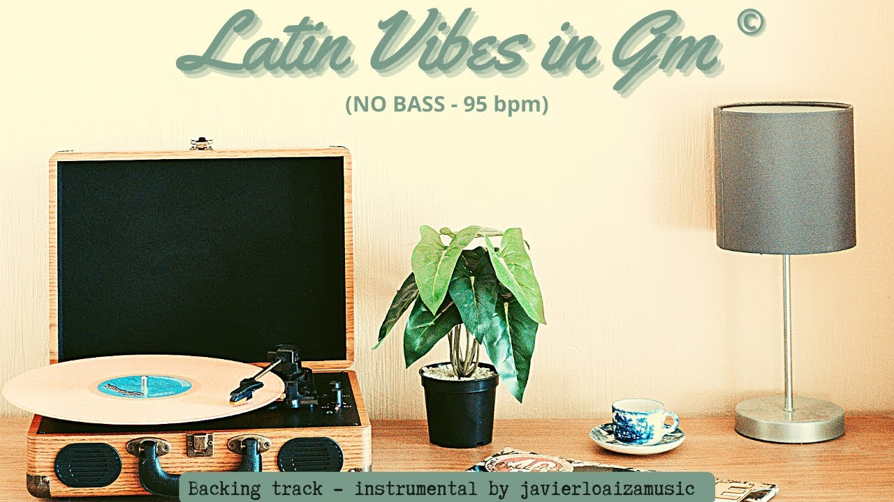 Latin Vibes in Gm (NO BASS) | Instrumental | Backing track |