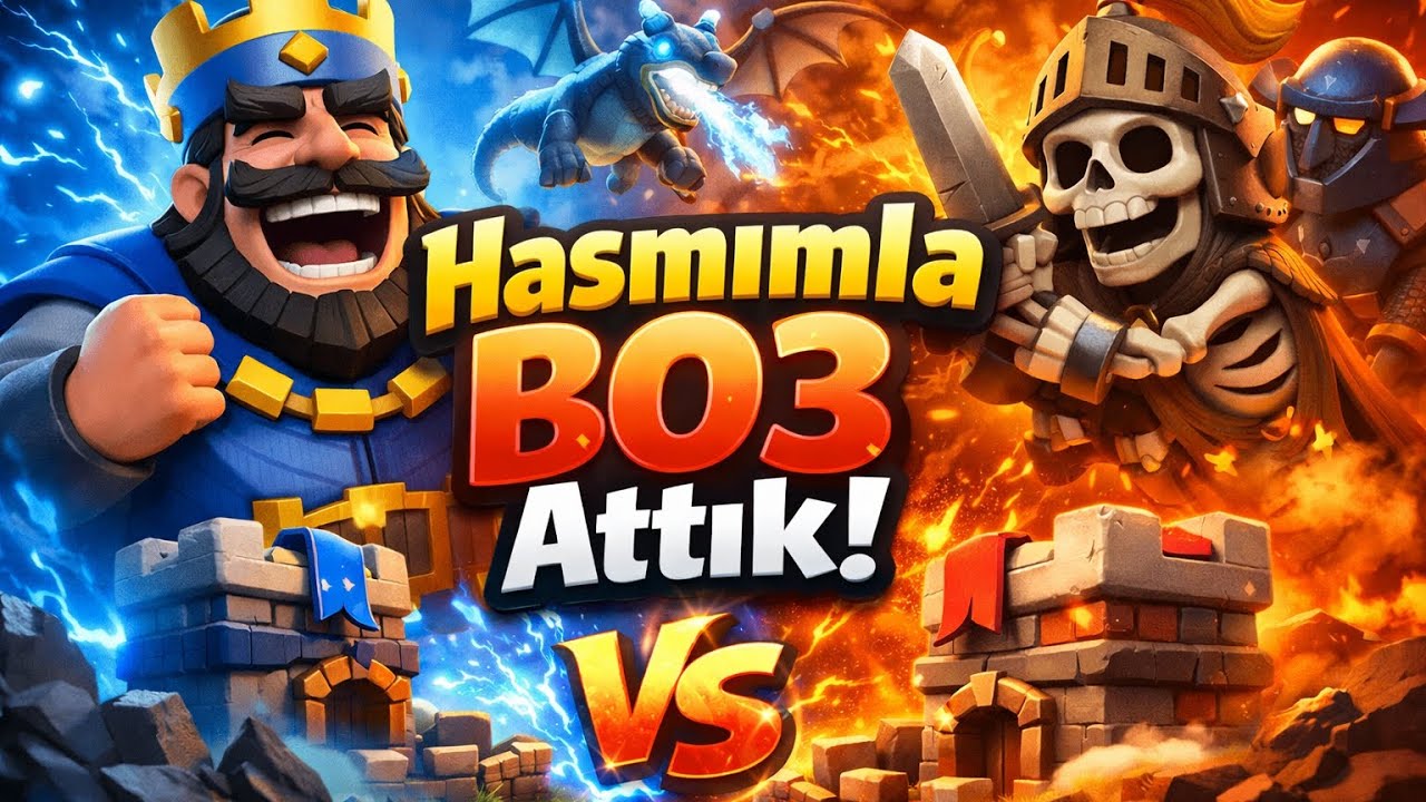 Hasmımla BO3 Kapışması! Çok Çekişmeli Geçti 🔥