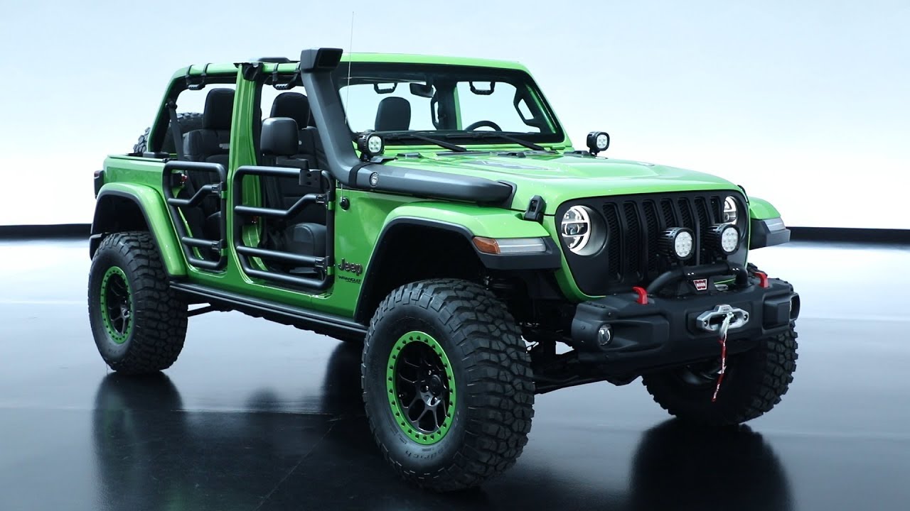 Mopar Premieres Pair of Customized 2018 Jeep® Wrangler Vehicles at L.A.