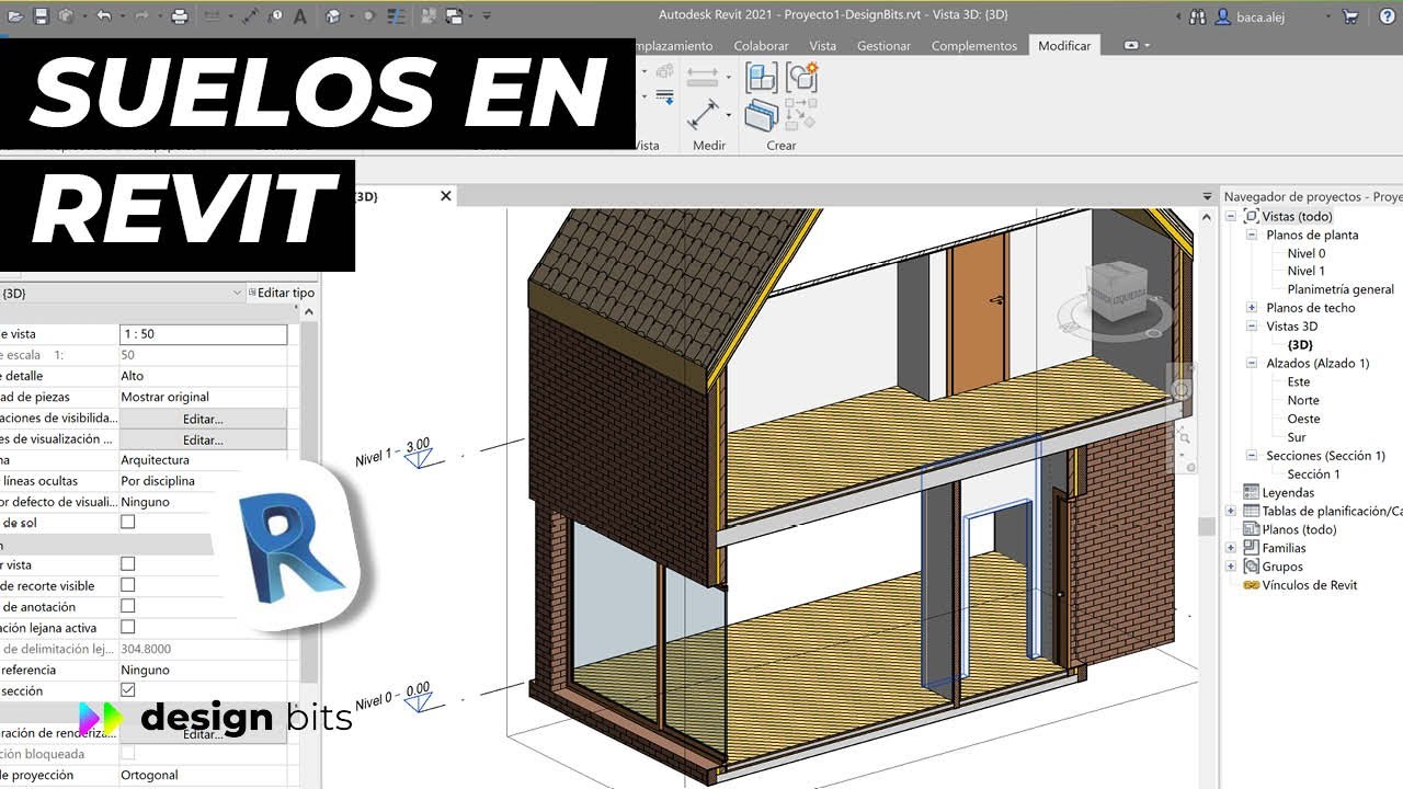 Curso Básico Revit Arquitectura: Modelado de Suelos en Revit.