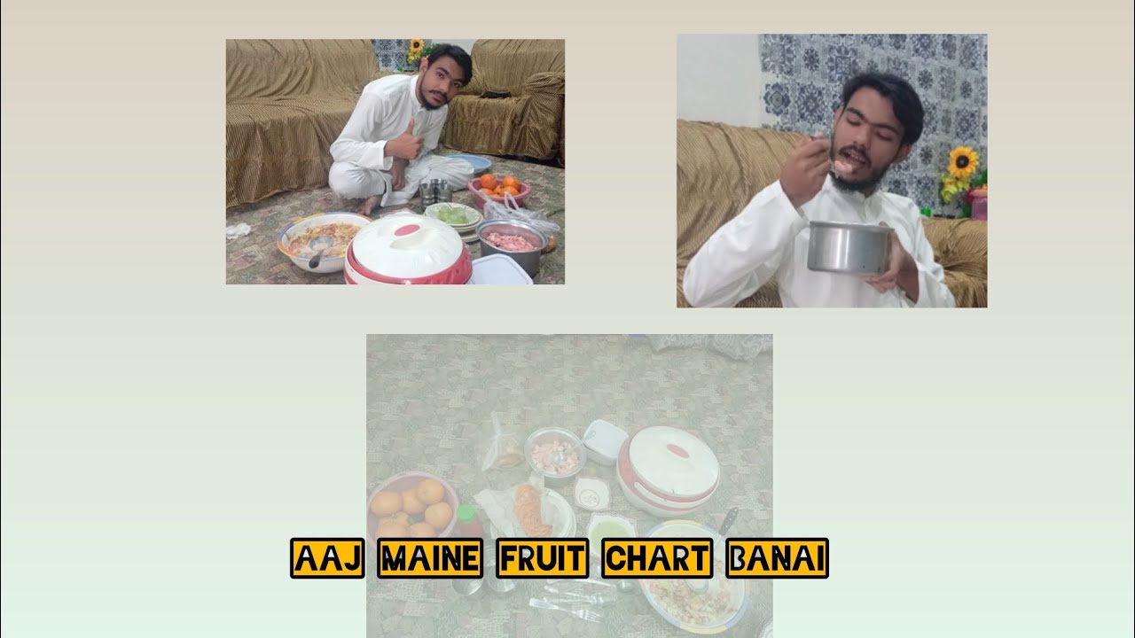 Fruit Chart kasa banaa hai sab bataen 😋#youtubeviral #unfrez #vlog #1kviews #1k #chaudharyzaid