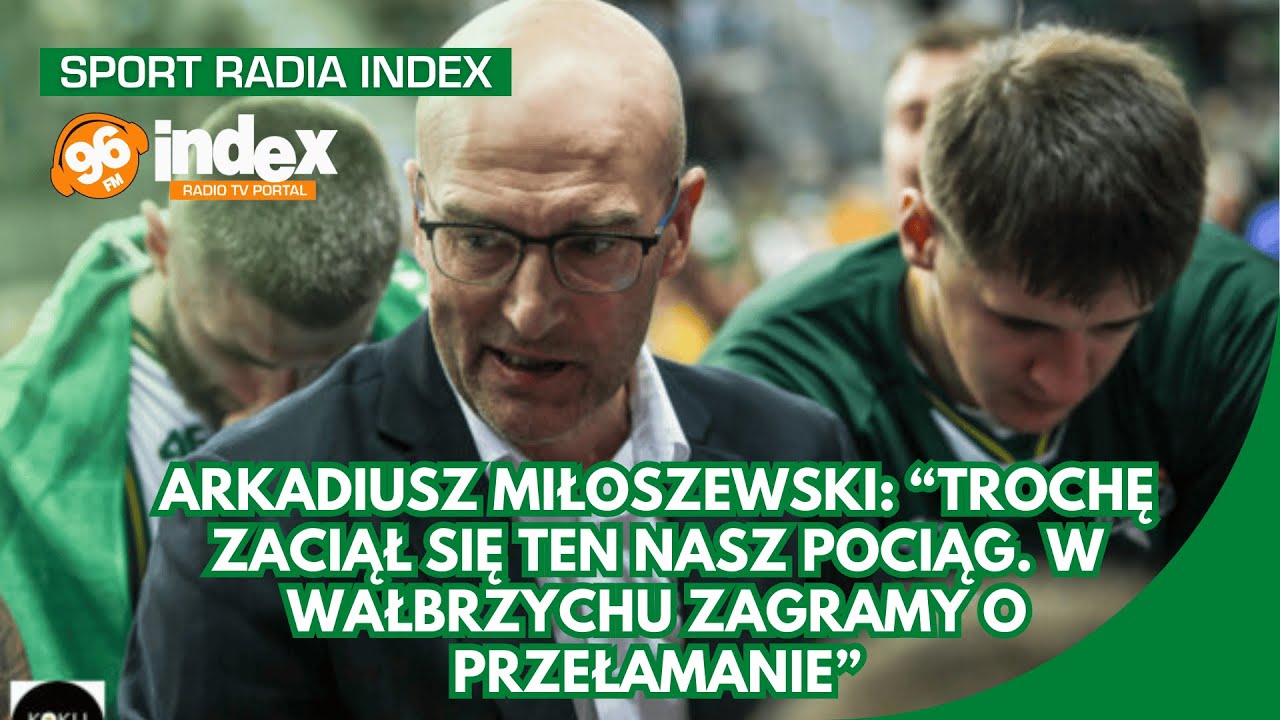 Miłoszewski przed starciem z Górnikiem Wałbrzych: „Adamek? Właściwy człowiek na właściwym miejscu” 🏆