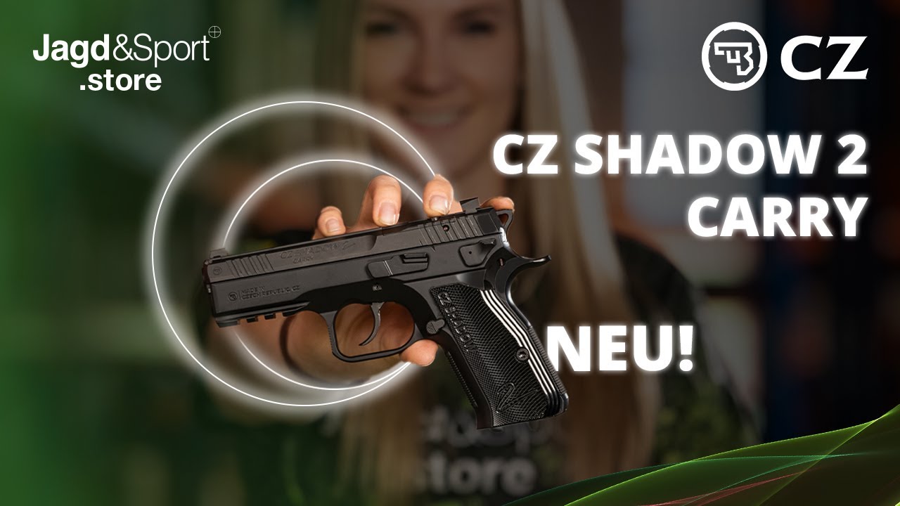 CZ Shadow 2 Carry – Mit Decocker, Schlagbolzensicherung, Optic Ready & offene Visierung gleichzeitig
