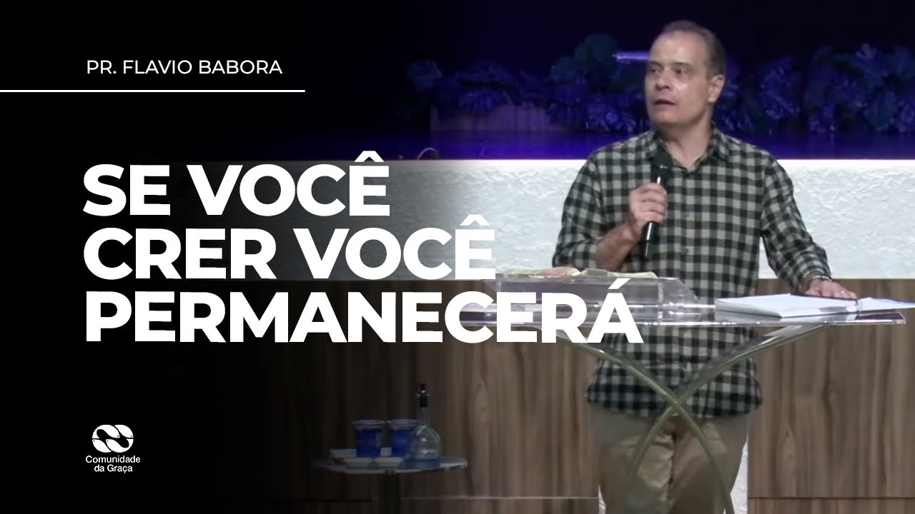 CULTO DA FAMÍLIA - Se você crer você permanecerá - 18/01/2026