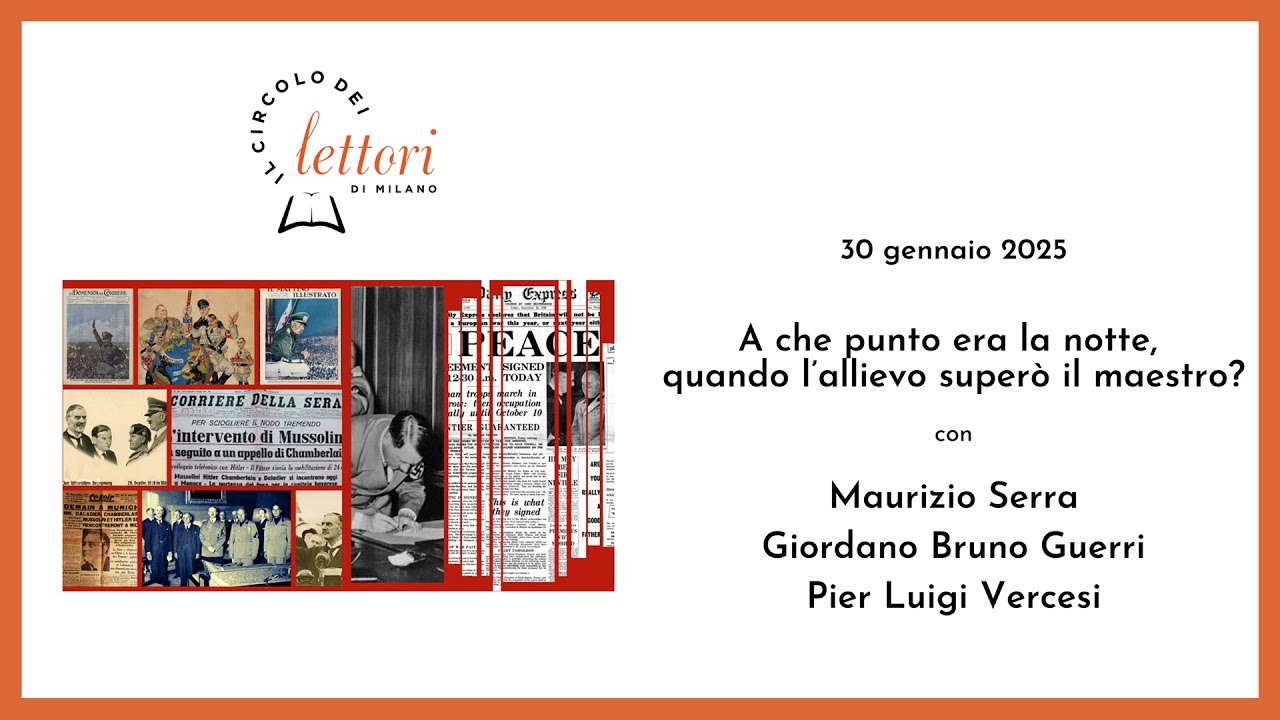 A che punto era la notte, quando l’allievo superò il maestro?