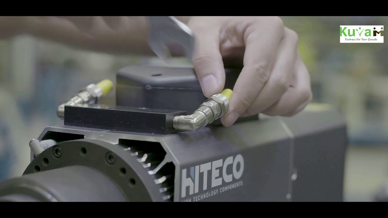 How To Perform The Compressed Air Connection On Powertech 300-400 HITECO Electro Spindle