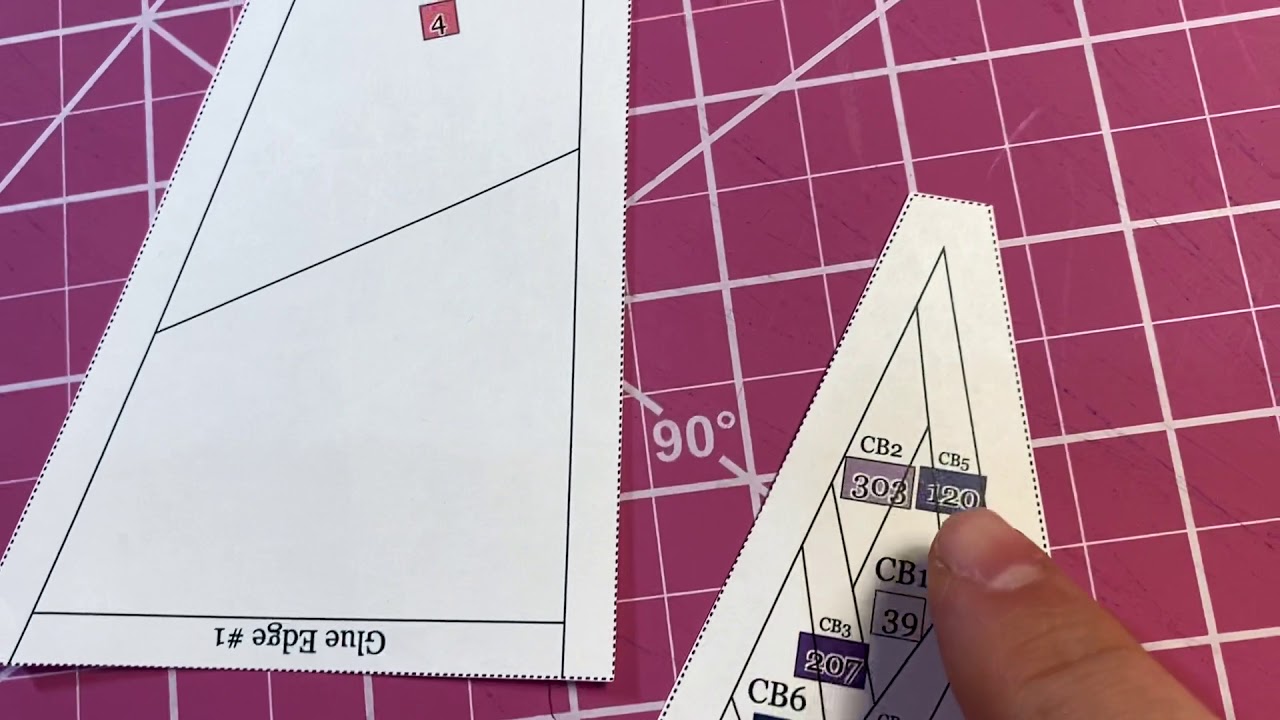 Foundation paper piece details explained