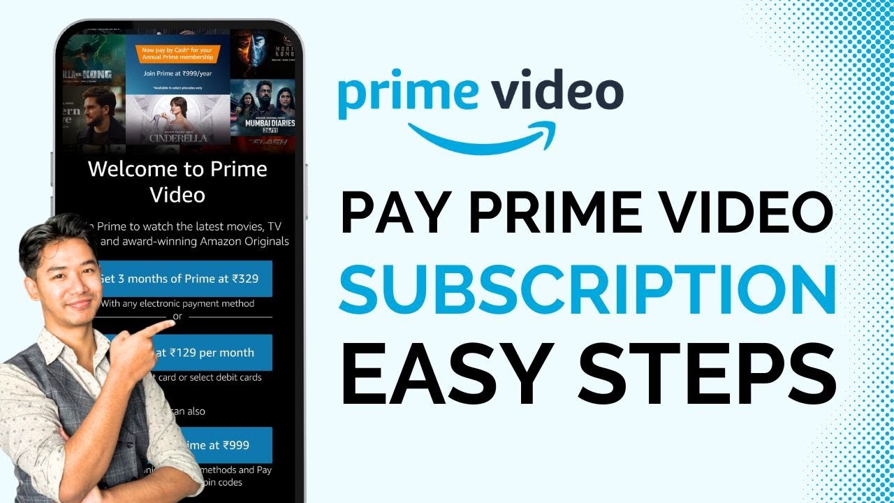 How to Pay Prime Video Subscription !