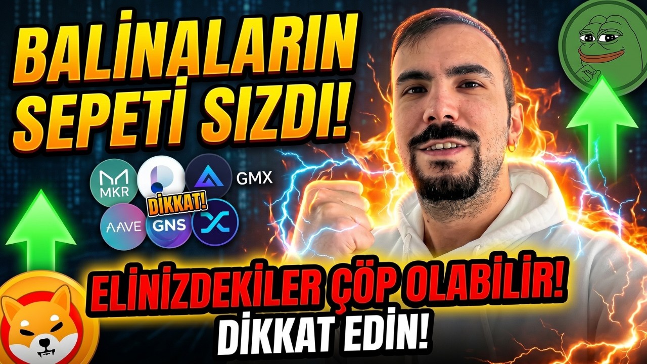 🚀 BALİNALARIN GİZLİ ALTCOIN SEPETİ SIZDI! ELİNİZDEKİ COİNLER &Ccedil;&Ouml;P OLABİLİR! BU 6 ALTCOİN'E DİKKAT!