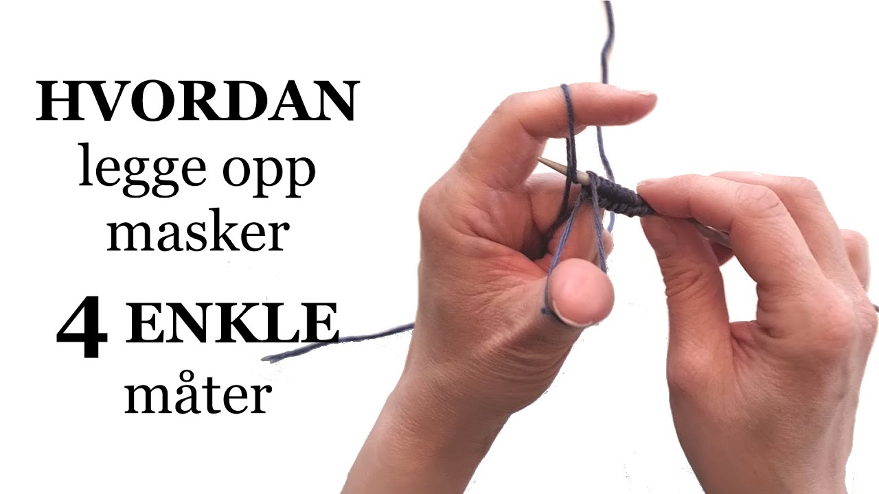 Hvordan Legge Opp Masker - 4 enkle måter