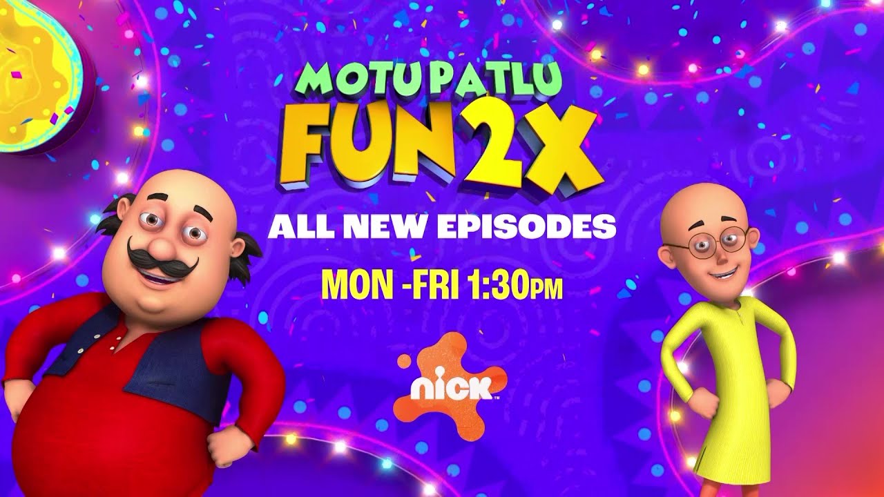 🎭 Motu Patlu Fun 2X &ndash; Double the Comedy, Double the Adventure! 🕐 Mon&ndash;Fri 1:30 PM