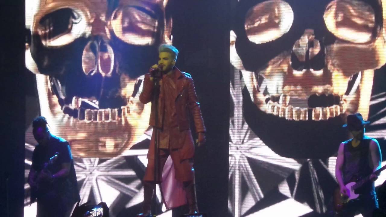 Adam Lambert - Evil In The Night Moscow 18.04.2016