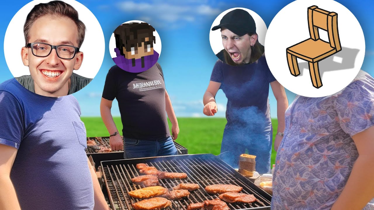 BARBEQUE SIMULATOR con Sedia, Leo e Cristo