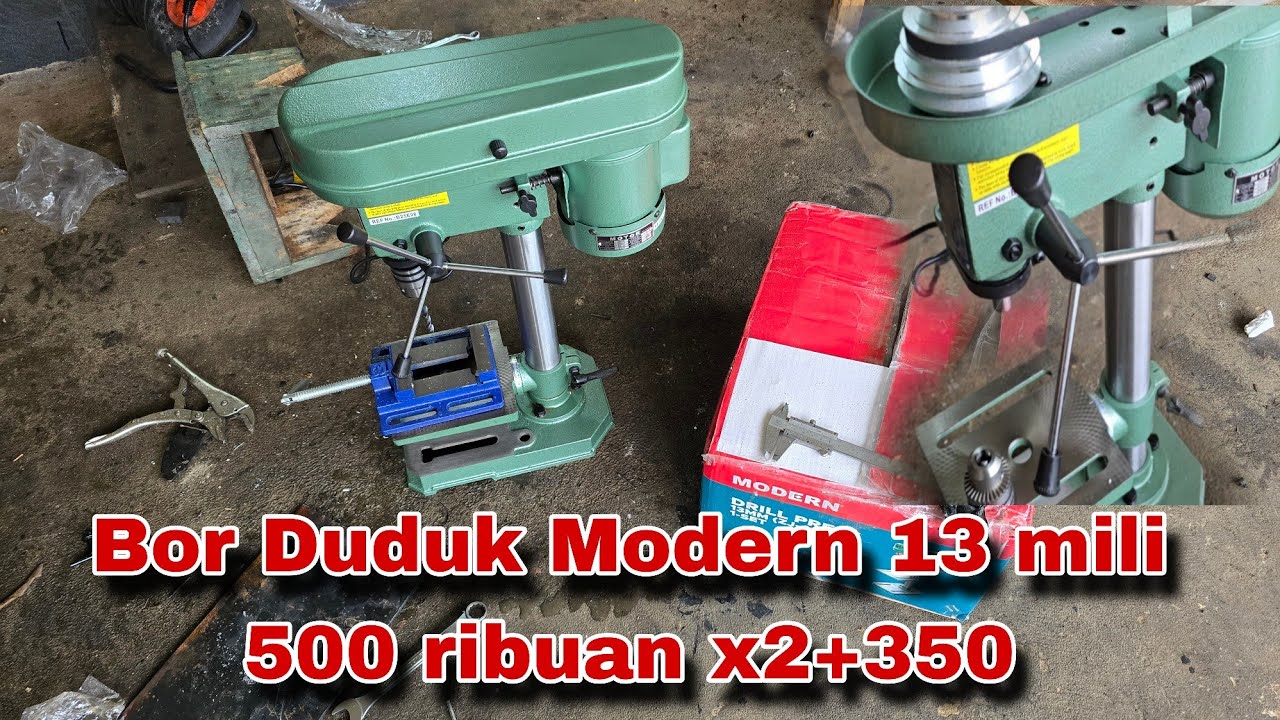 Mesin bor duduk modern 13 mili model ZJ 4110 1 jutaan🇮🇩