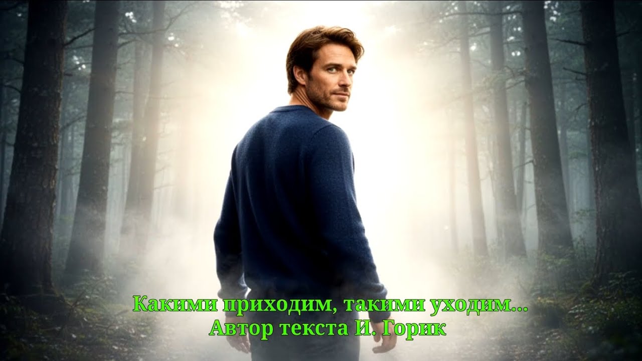 Какими приходим, такими уходим...