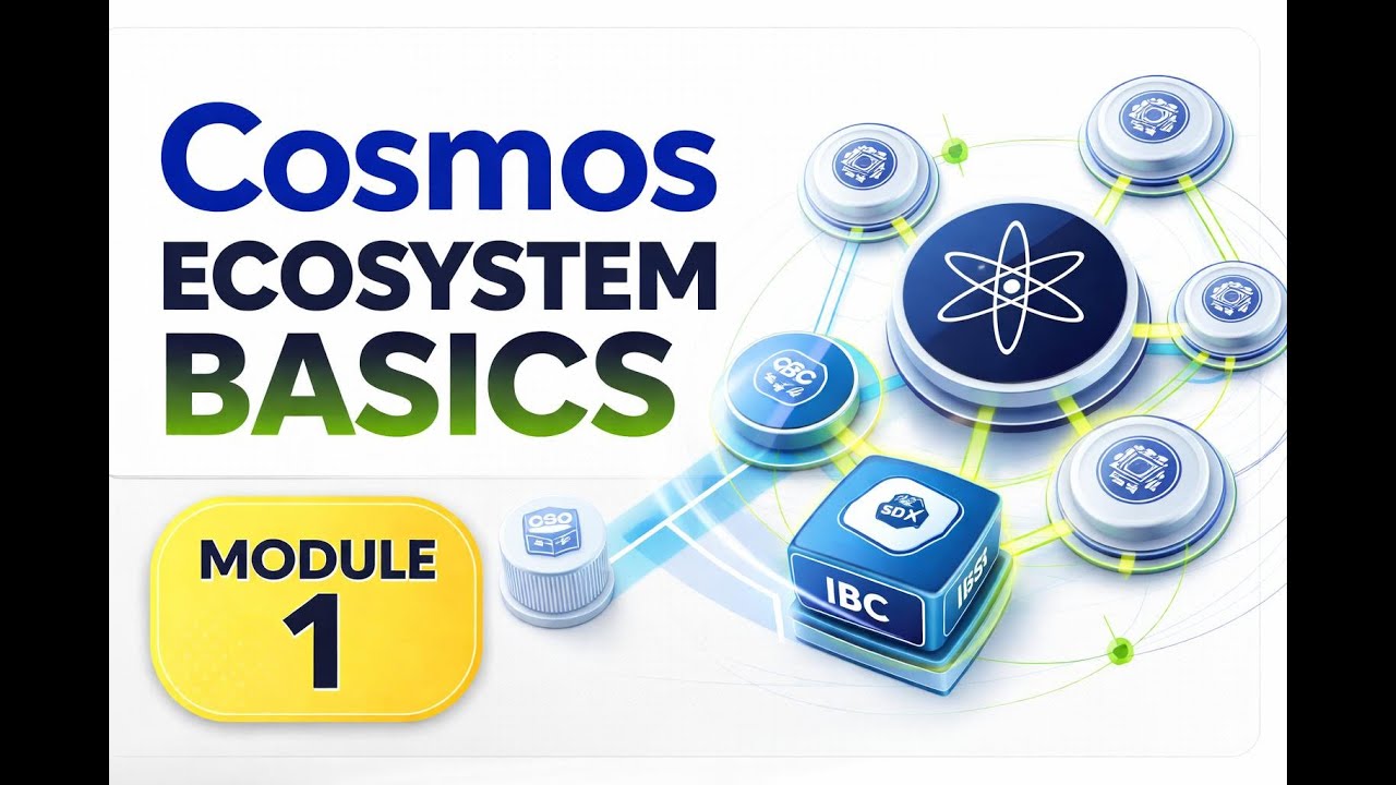 Cosmos Ecosystem Basics: App‑Chains, IBC & Cosmos SDK Explained | Module 1.1