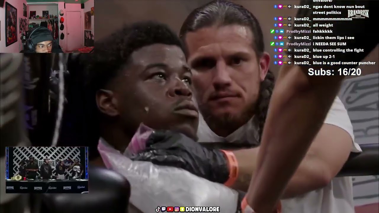 BLUEFACE GOT KNOCKED OUT BY CHIBU (Full Fight)