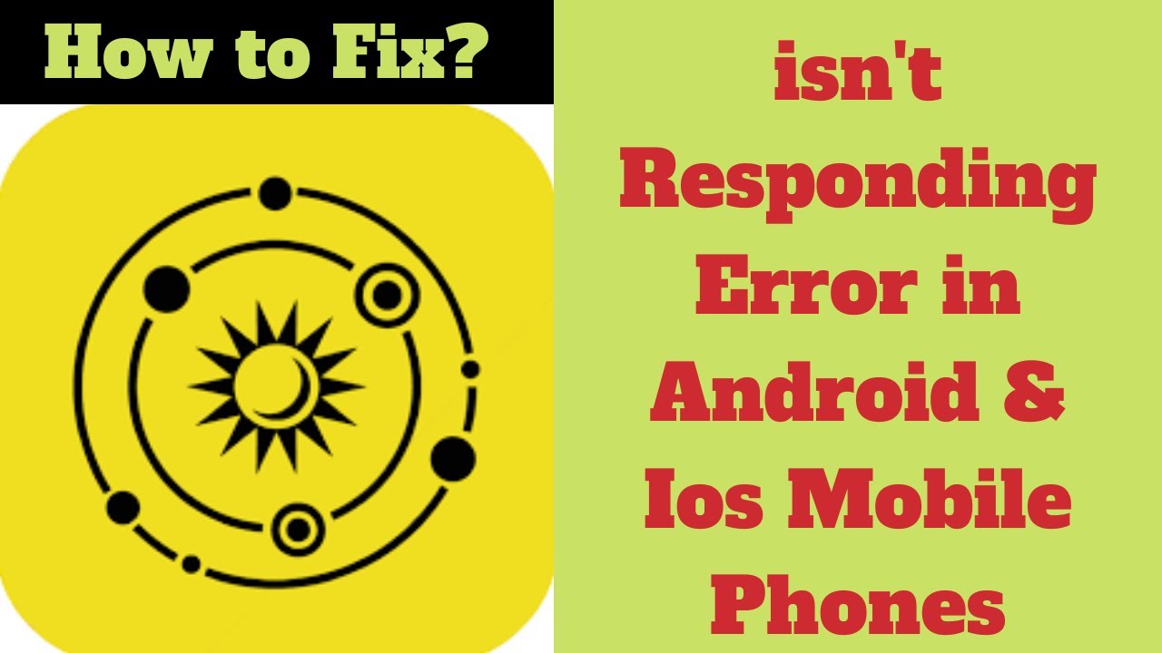 How to Fix AstrotalkApp isn't Responding Error in Android & Ios Mobile Phones