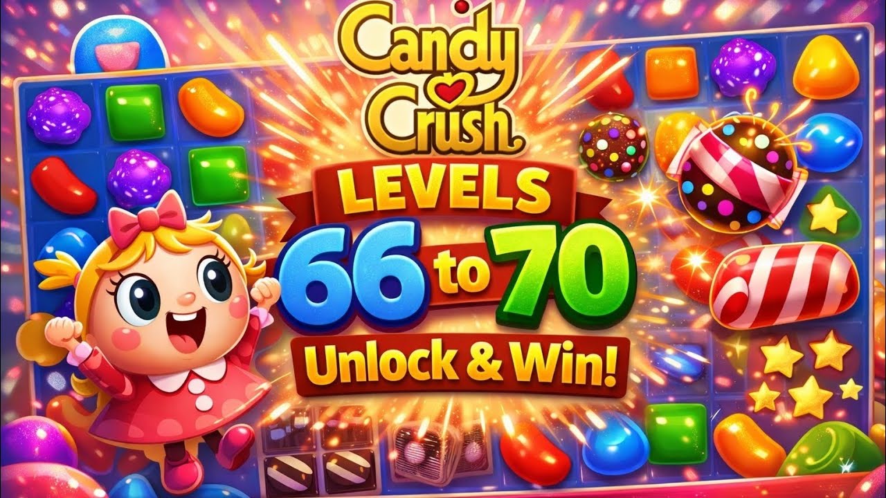 👑 Candy Crush Master Gameplay 66-70
