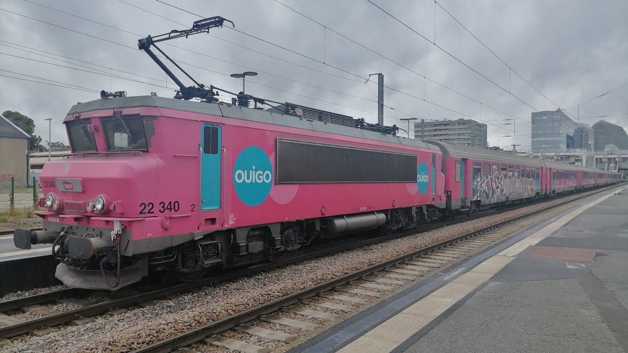 Visite compl&egrave;te d'un OUIGO Train Classique (BB 22200 + voitures corail)