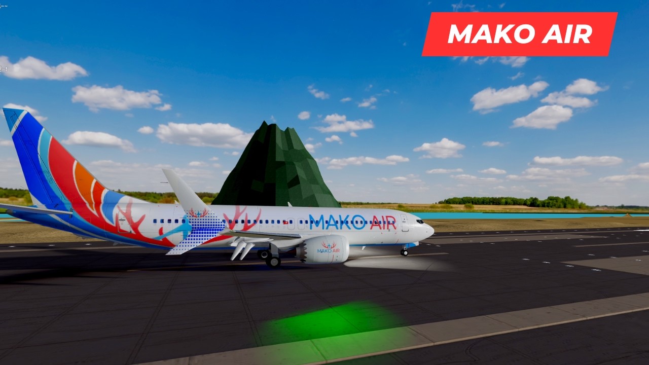 ROBLOX | Mako Air - Business Class [Boeing 737-8] (Roblox Airline)