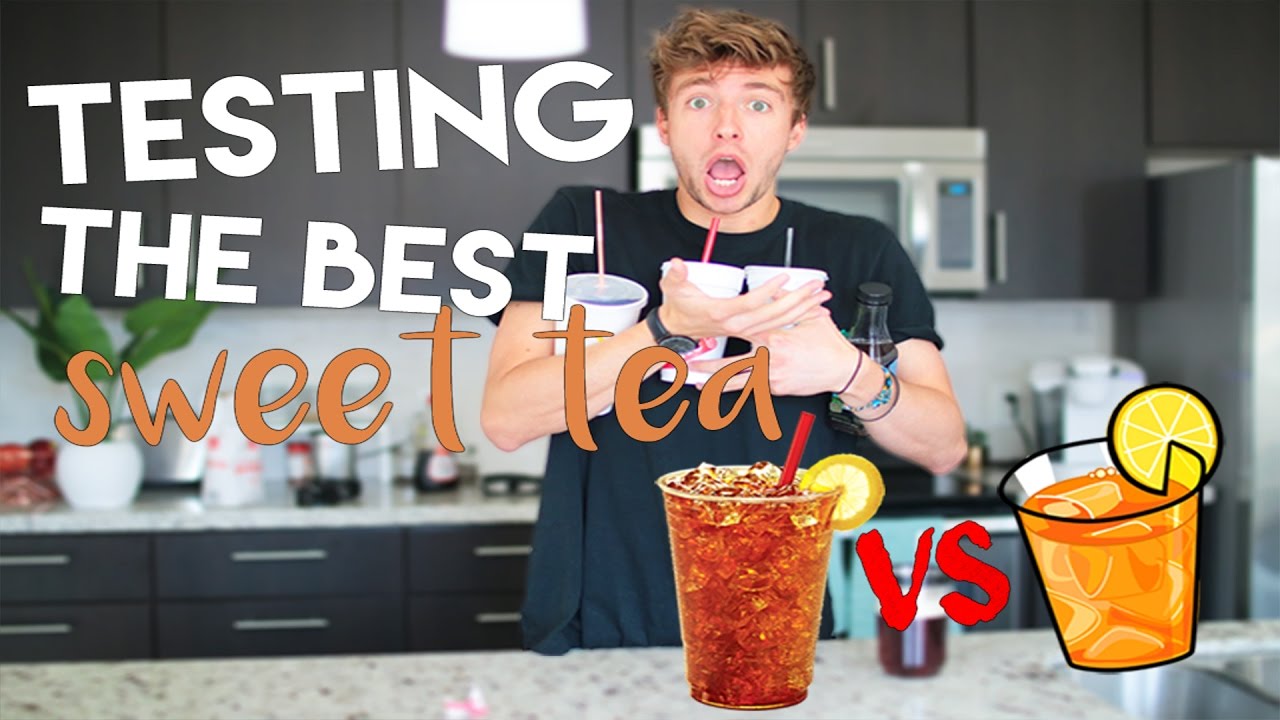 TESTING THE BEST SWEET TEA