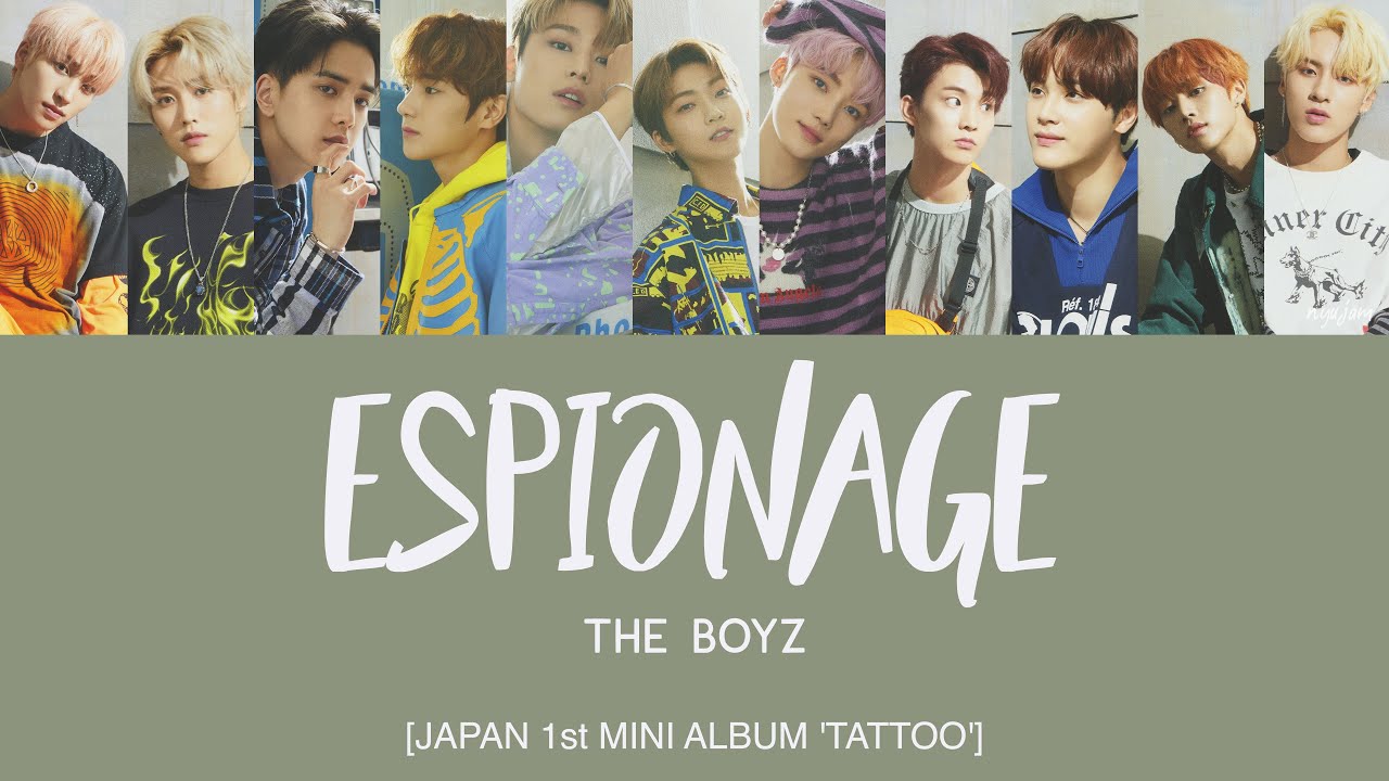 THE BOYZ (더보이즈) - Espionage [Han|Rom|Eng Lyrics]