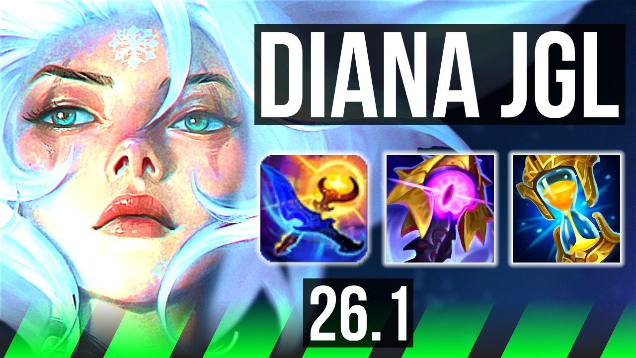 DIANA vs MALPHITE (JGL) | 60K damage | EUW Diamond | 26.1