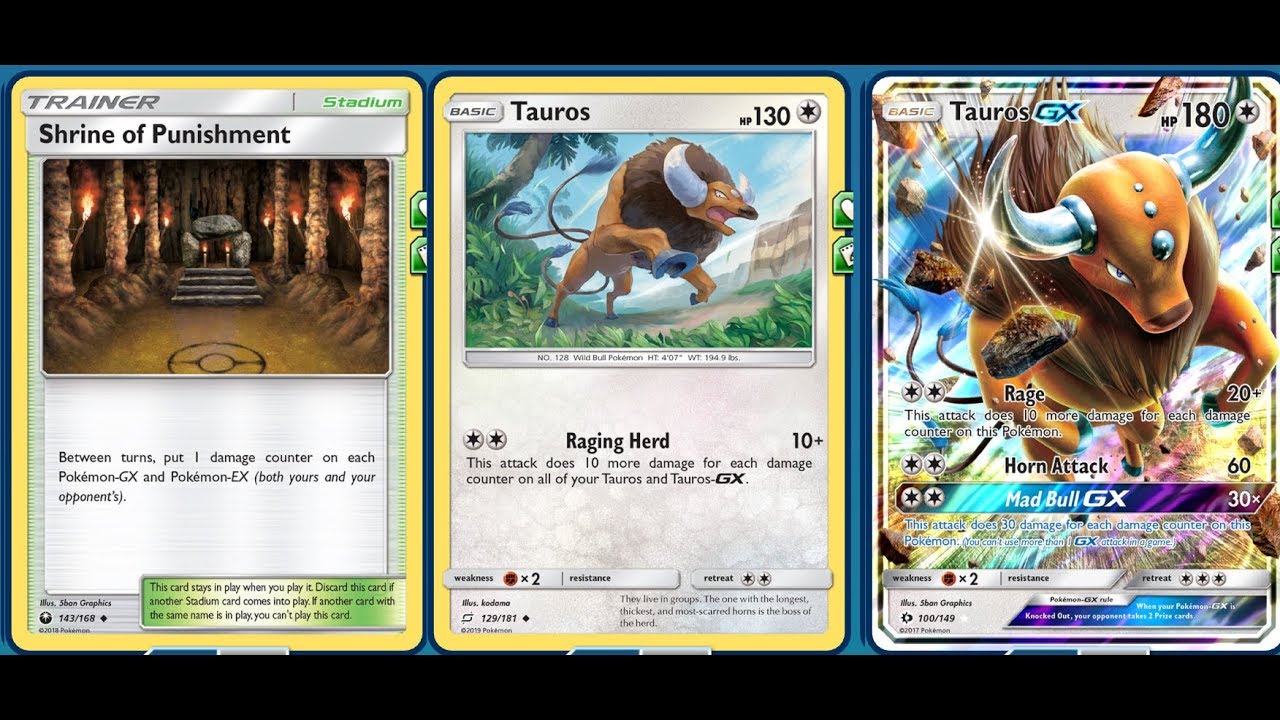 1HKO Raging Herd TAUROS Deck From Team Up, PAIN is GOOD!