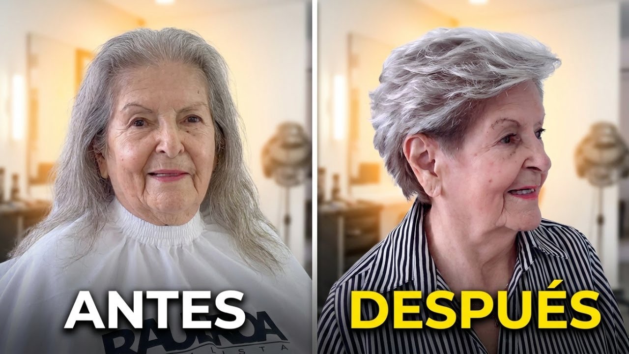 Corte fácil y elegante para mujeres mayores explicado paso a paso