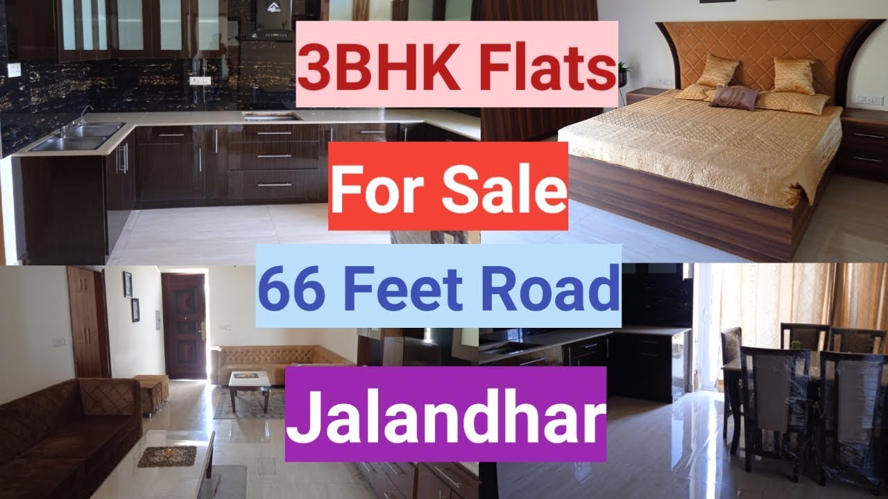 3Bhk Flats For Sale 66 Feet Road Jalandhar I KK REAL ESTATE
