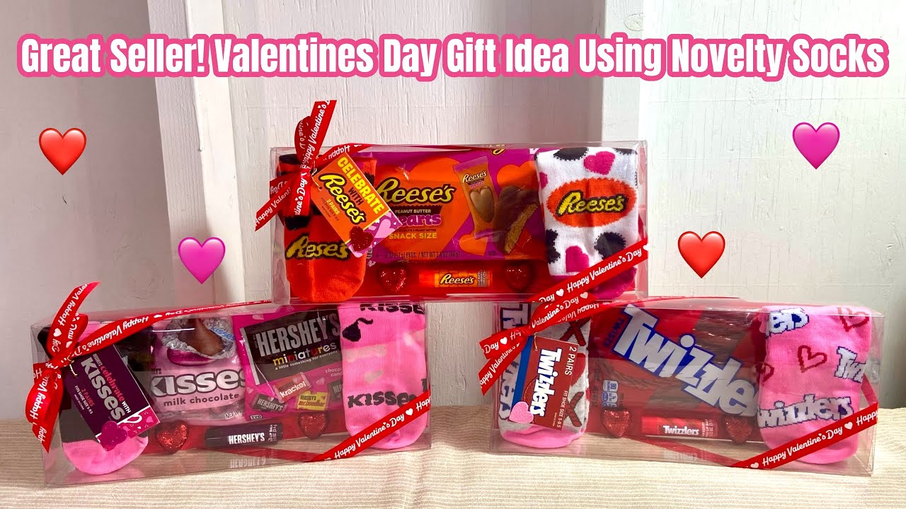 Great Seller! Valentines Day Gift Idea Using Novelty Socks