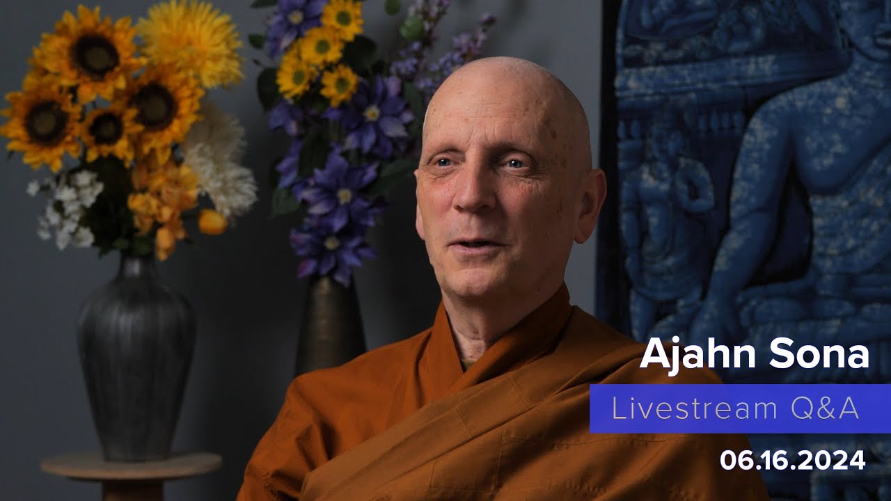 Live from Birken: Dhamma Q&A with Ajahn Sona (06.16.2024)