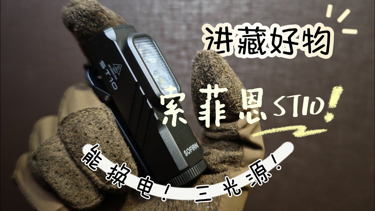 [Flashlight] A Three-Light-Source Clip-On Lamp with Replaceable Batteries! 