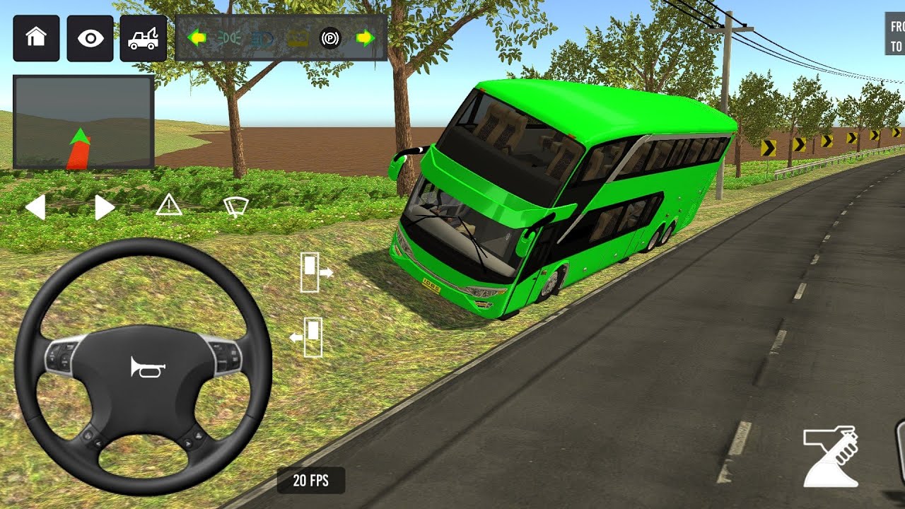 😱🌄BUS SIMULATOR INDONESIA ll 🎯 New bus simulator indonesia #europe euro coach bus #simulator #gaming