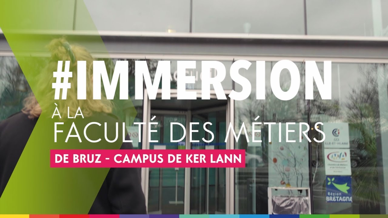 [Présentation campus-Bruz] de la Faculté des Métiers.