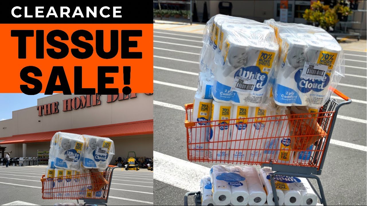 RUN!! TISSUE CLEARANCE SALE! No coupons needed!