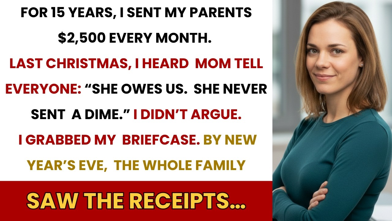 For 15 Years I Sent My Parents $2,500/Month—On New Year’s Eve I Opened My Briefcase