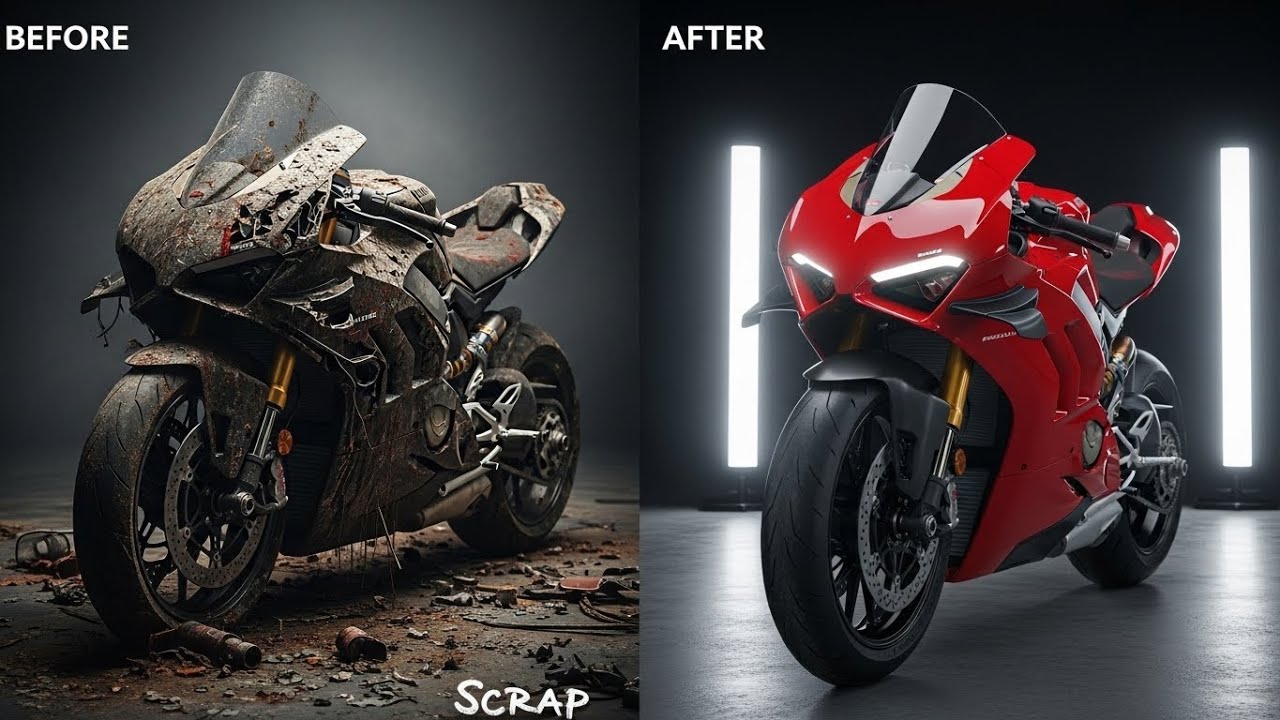 From Total Scrap to Beast — Restoring a Dead Ducati Panigale V4