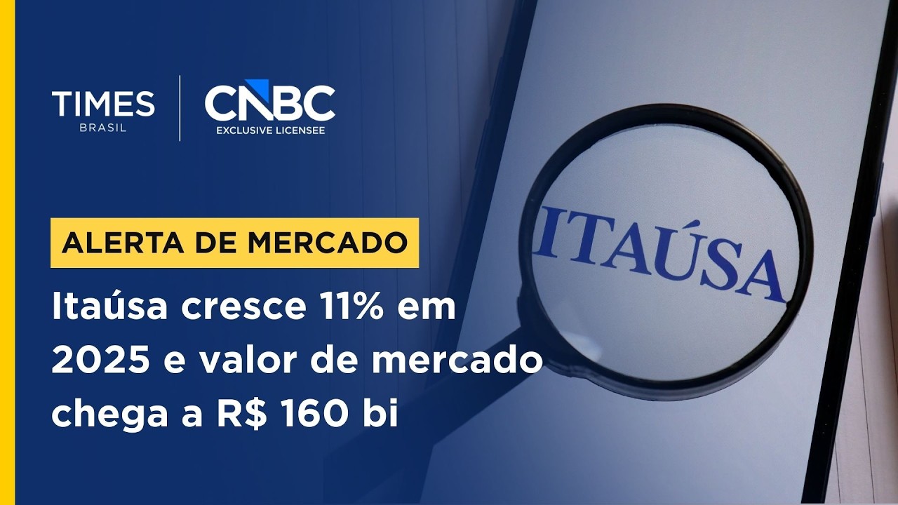 Itaúsa lucra R$ 16,5 bilhões em 2025, cresce 11% e vê ações valorizarem | ALERTA DE MERCADO