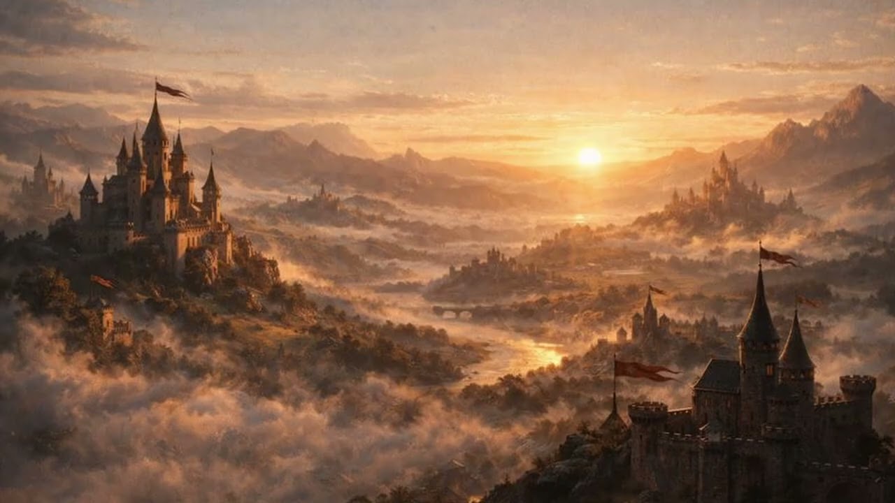 “Echoes of the First Dawn  Epic RPG Main Theme Music”