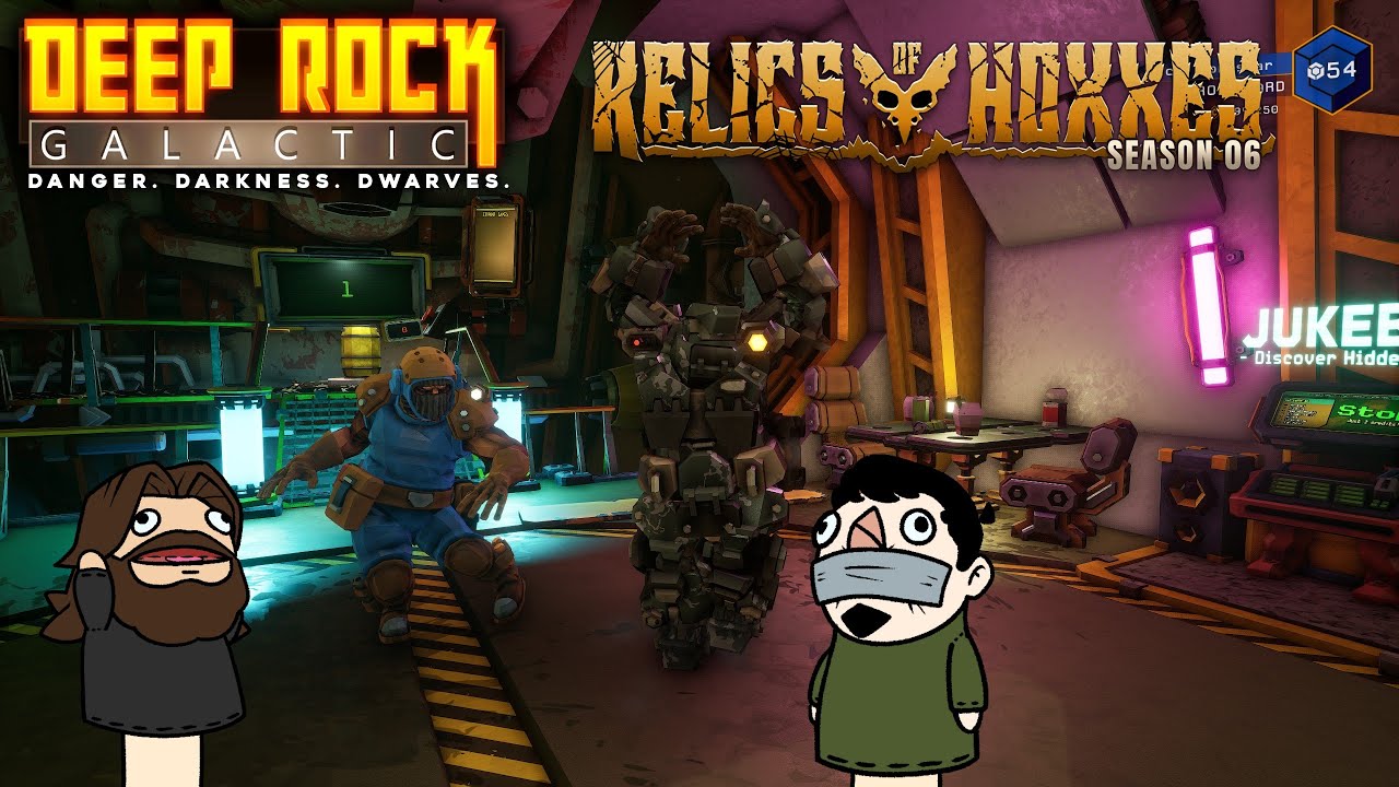 Two dumb dwarves dig holes | Deep Rock Galactic