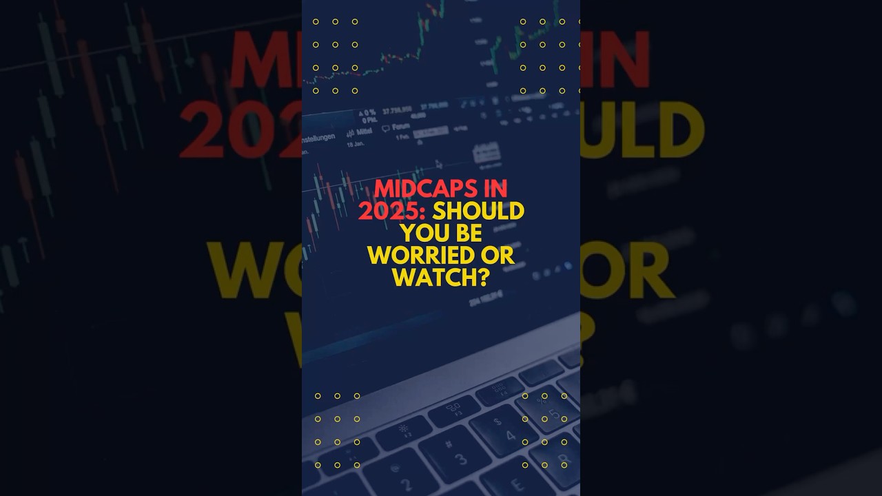 Midcaps in 2025: Crash or Comeback? 📈 📉 #midcap #stockmarket #financenews #ytshorts #nse #shorts
