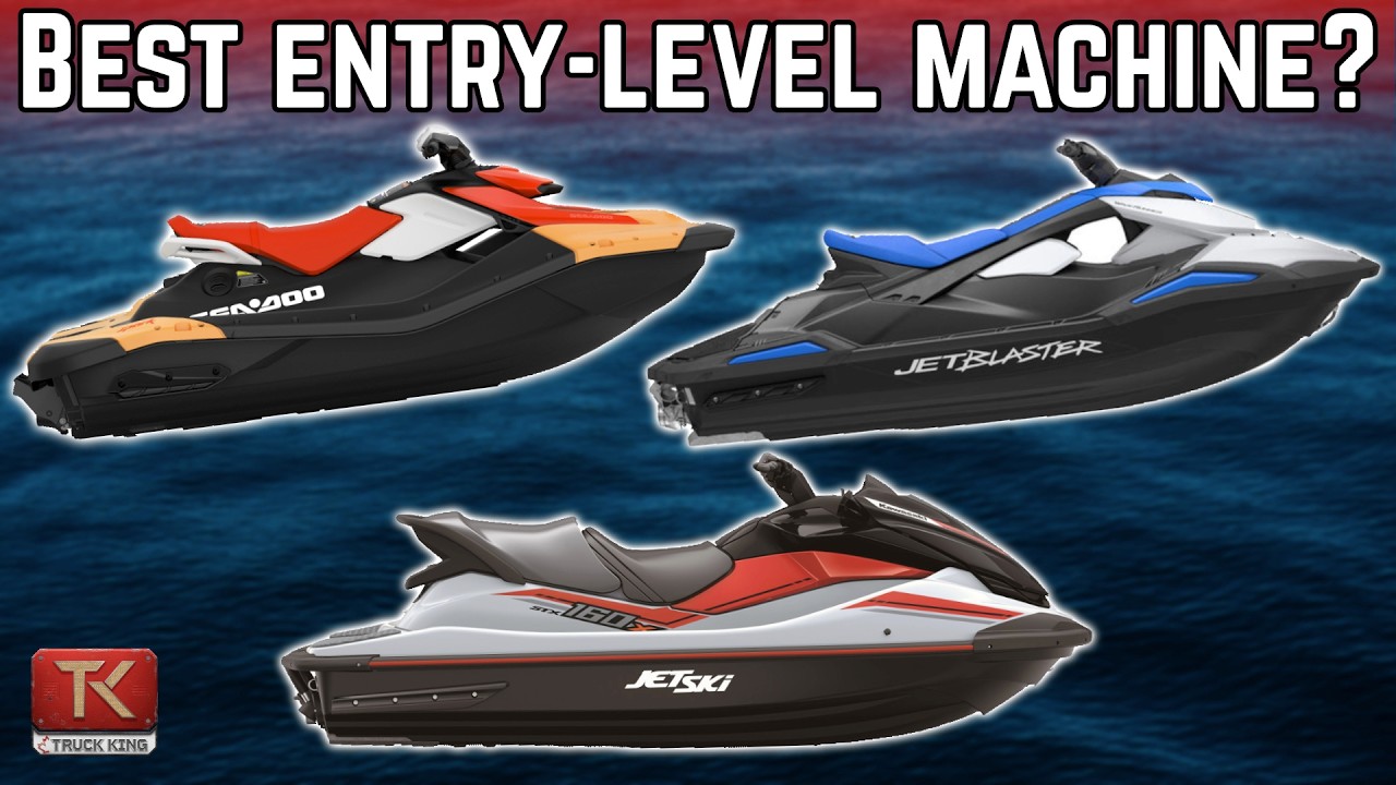Affordable 2025 PWCs Compared! 2025 Yamaha JetBlaster vs Sea-Doo Spark vs Kawasaki Jet Ski STX160?